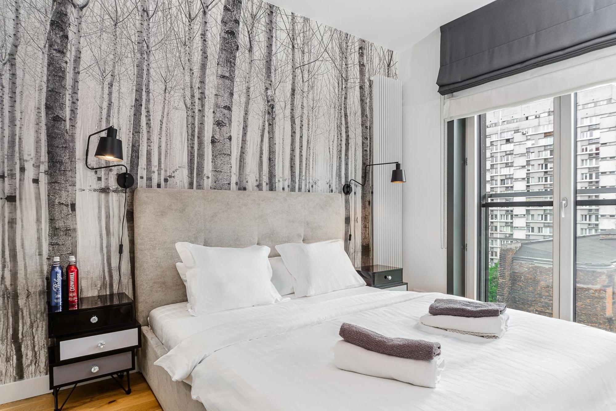 Luxury Apartments Mennica Residence With Parking 바르샤바 외부 사진